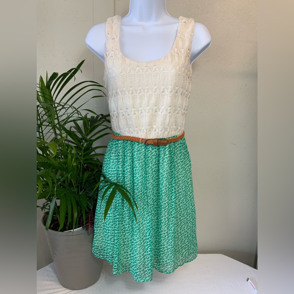Sold…As U Wish Summer Dress with Belt